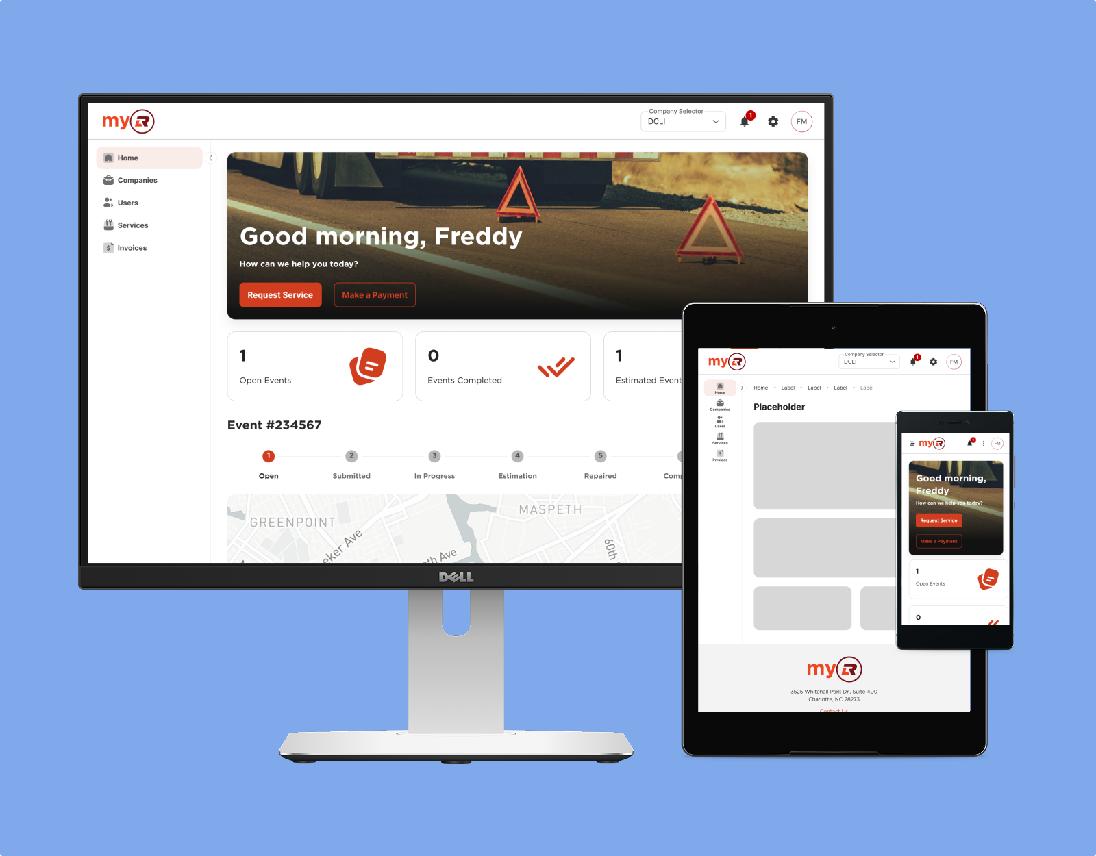 myRLR: Road Service At Hand [wip]